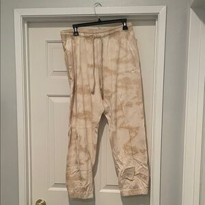 Nike Cream Tie-Dye Joggers